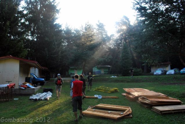 Gombaszög, verebek meg persze látok sok dínót…