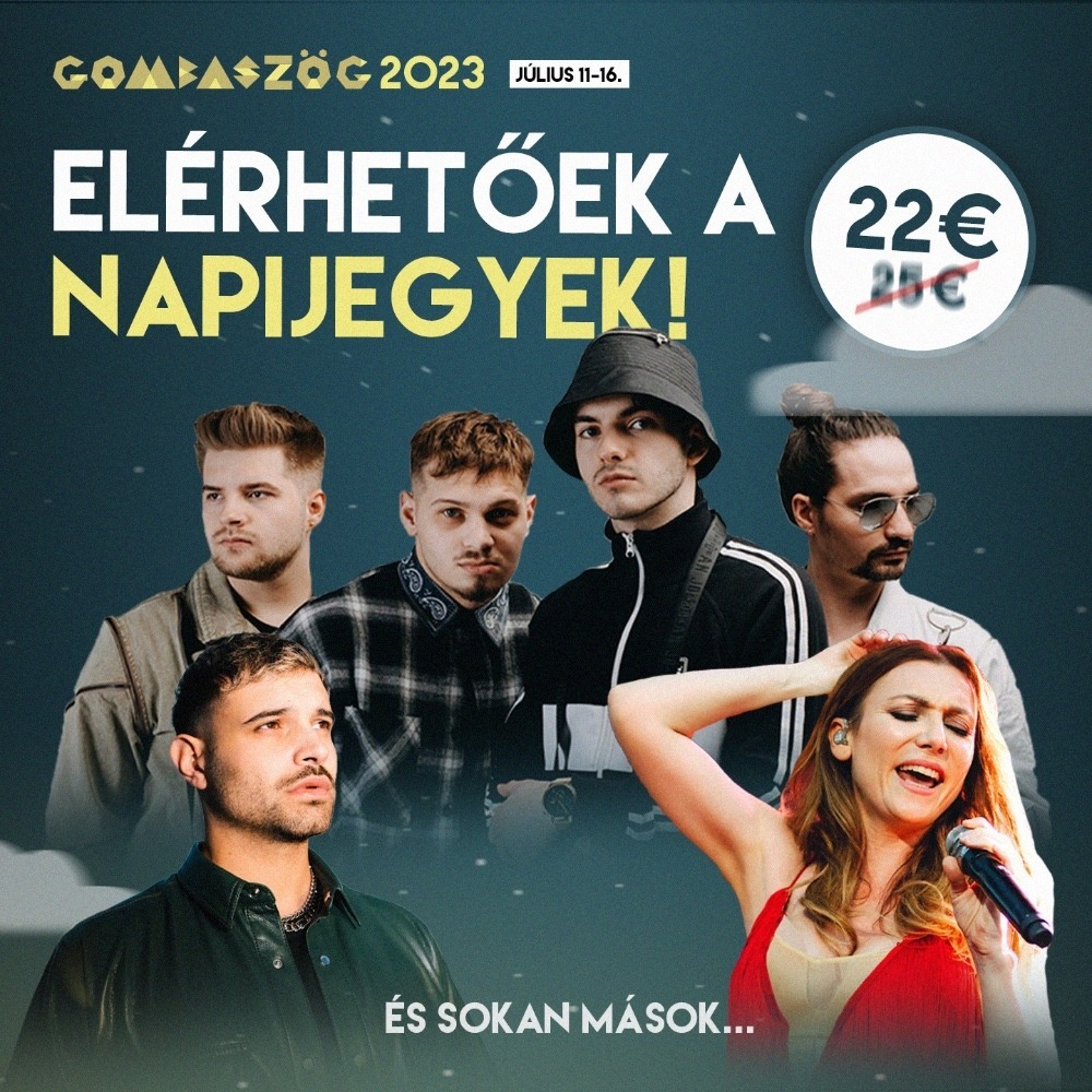 Elérhetőek a napijegyek!