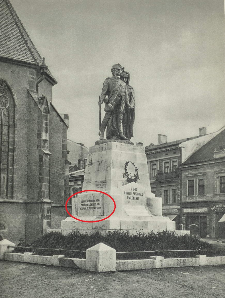 Megtaláltuk a kassai honvédszobor talapzatát!