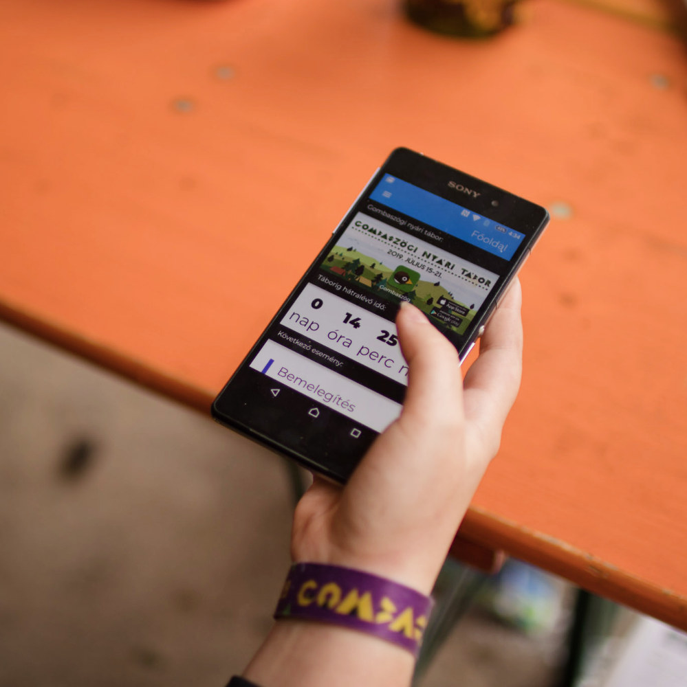Figyelem, itt a Gombaszög app!