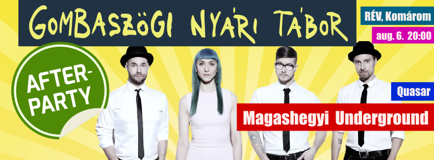 Menjünk vissza Gombaszögre! - Afterparty 2014