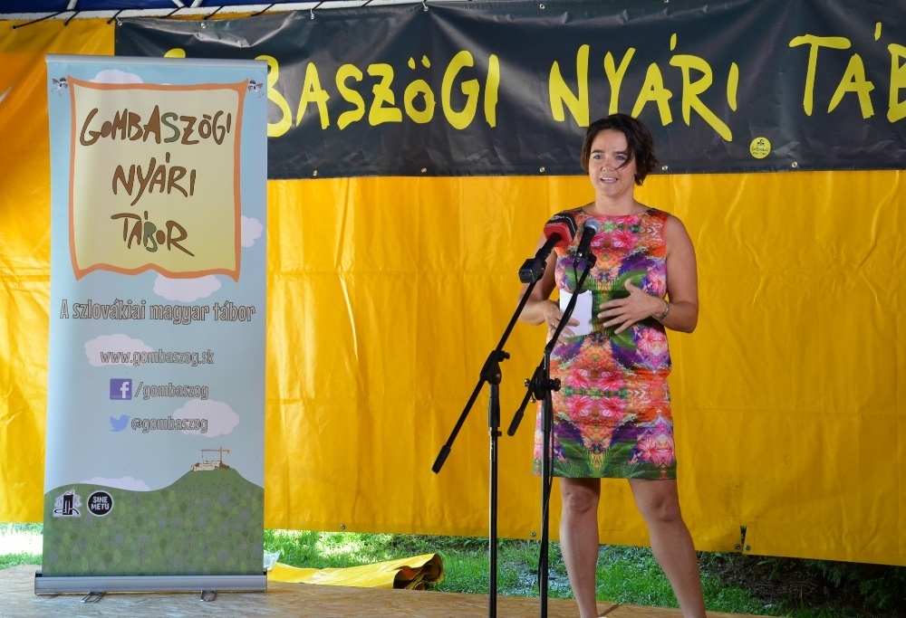 Novák Katalin a megnyitón
