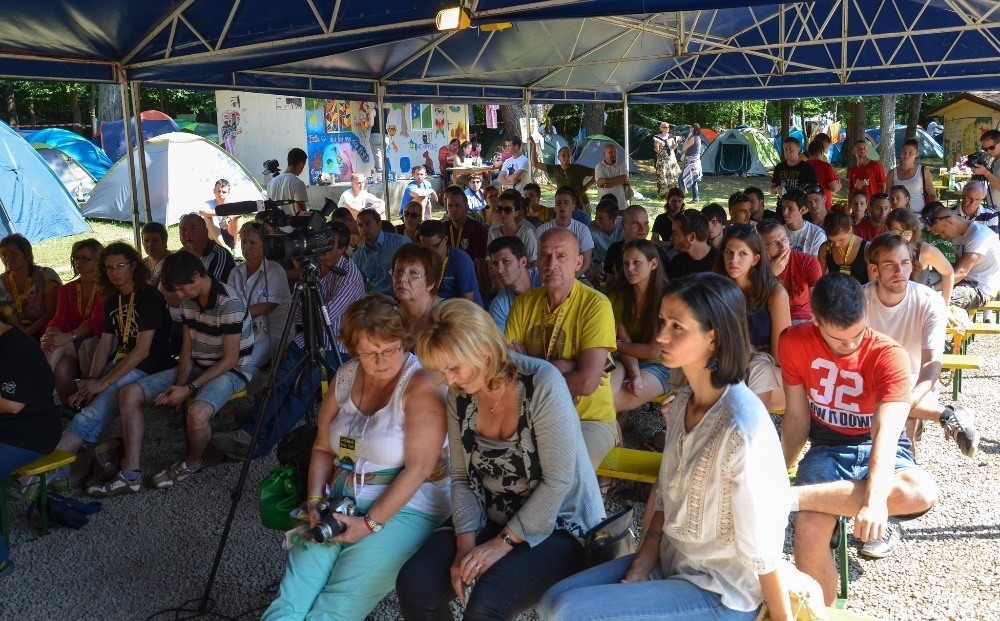 Csáky Pál és Nagy József - a közönség